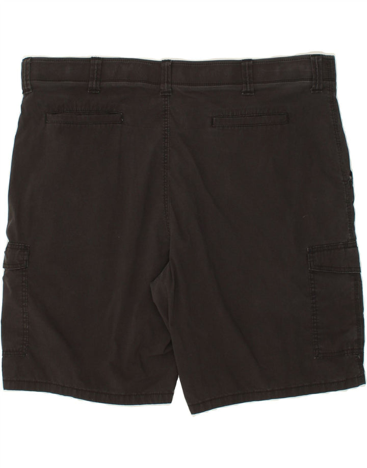 WRANGLER Herre Cargo Shorts W44 2XL Grå Bomuld