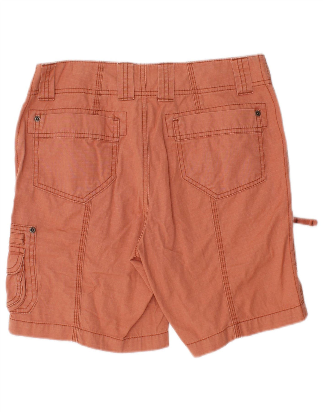 EDDIE BAUER Cargo Shorts til kvinder US 2 XS W28 Orange Bomuld