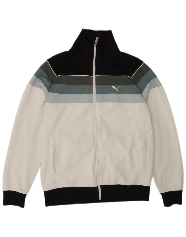 Nike Træningsdragt til mænd Topjakke Medium White Colourblock Polyester