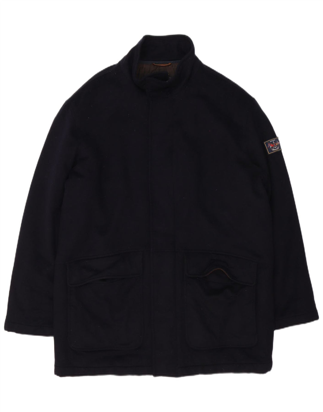 Amerigo Vespucci Herre Windbreaker Coat UK 40 Large Navy Blue