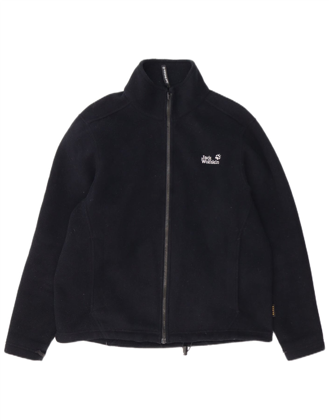 Jack Wolfskin Herre Liner Fleece Jacket UK 40 Large Navy Blue Polyester
