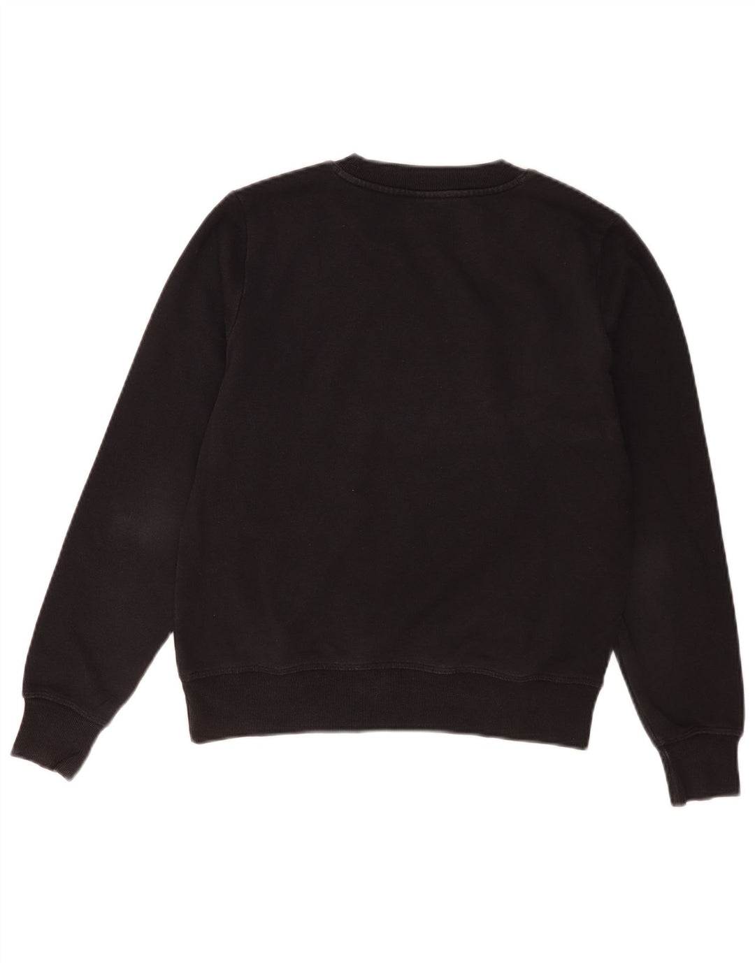 Champion Womens Grafisk Oversized Sweatshirt Jumper UK 10 Small Black