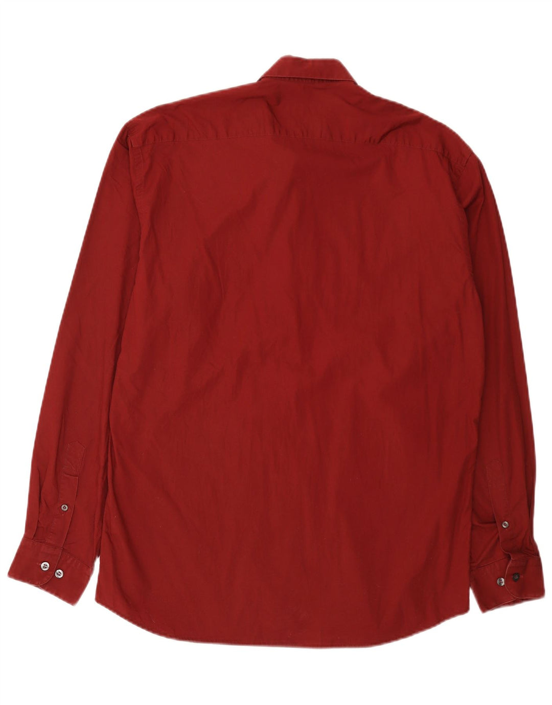 Massimo Dutti Herreskjorte str. 42 Large Bourgogne bomuld