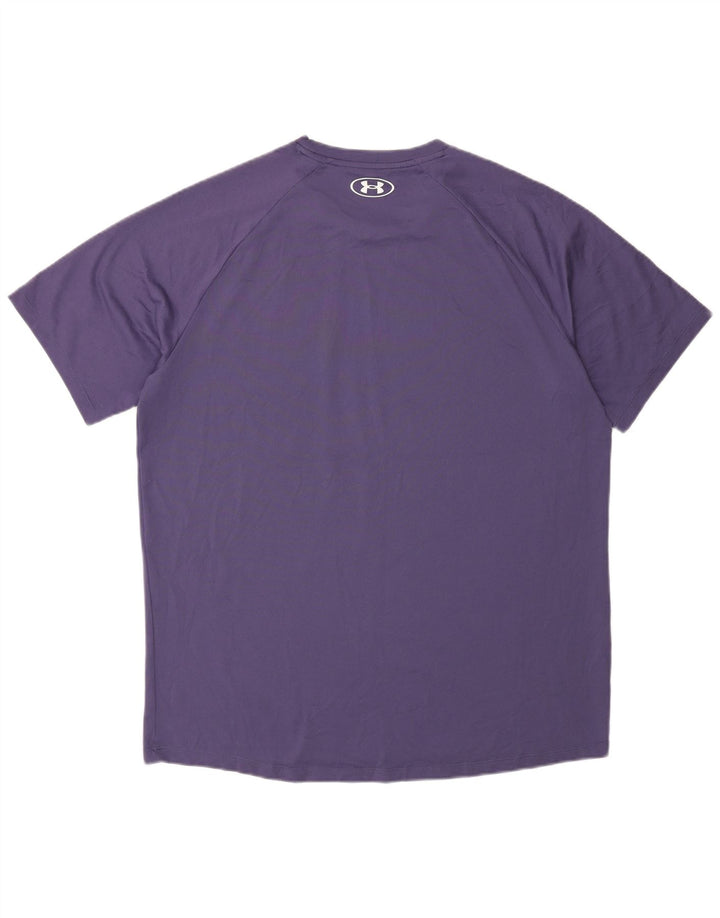 Under Armour Herre Grafisk T-Shirt Top Stor Lilla