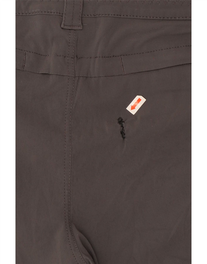 Eddie Bauer Vandreshorts til kvinder US 10 Large W32 Grå Nylon