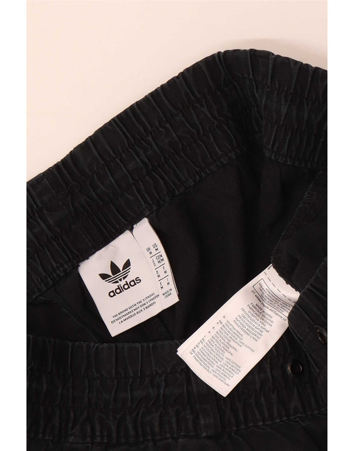Adidas Herre Cargo Shorts Medium W30 Sort Bomuld