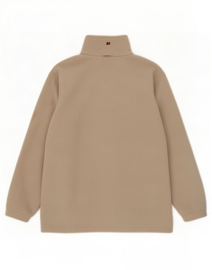 Berghaus Dame Fleecejakke UK 14 Stor Beige Polyester