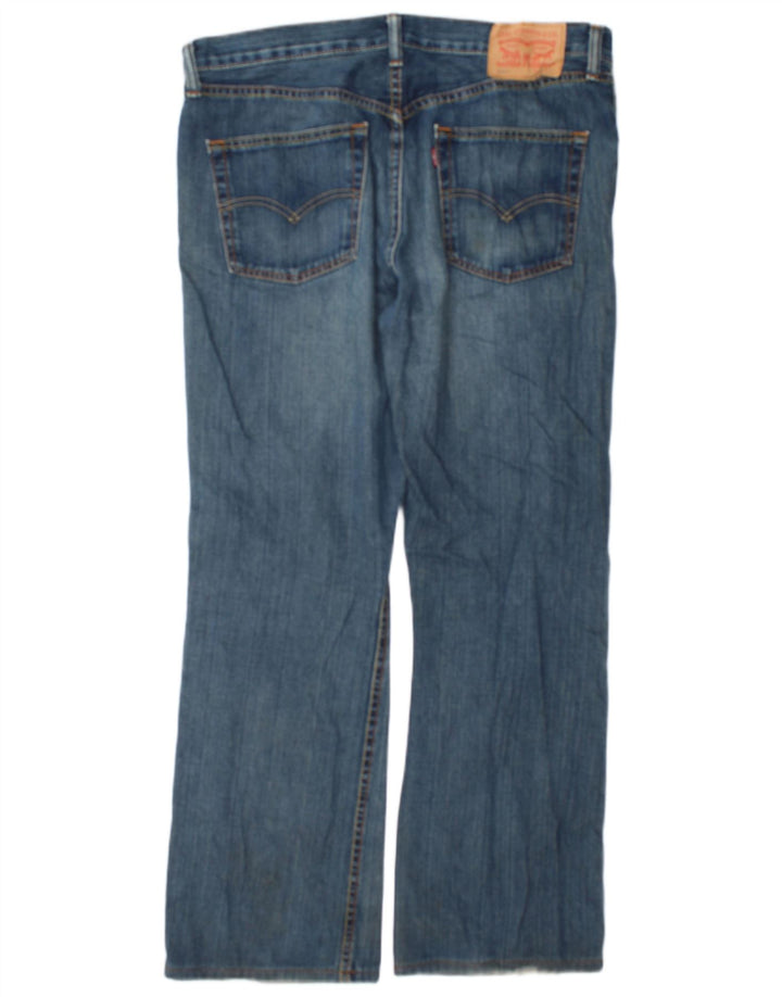 Levi's Herre 503 Straight Jeans W36 L32 Blå Bomuld