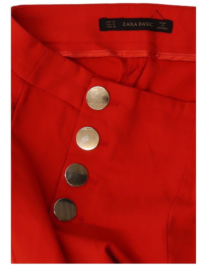 Zara Lige Casual Bukser Medium W28 L34 Rød