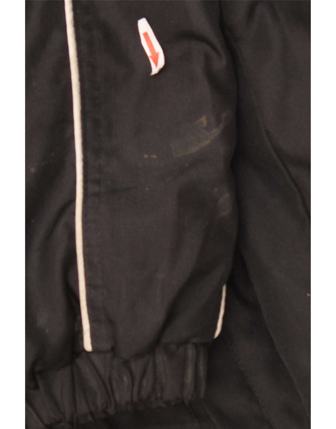 Kappa Herre Windbreaker Jacket UK 42 XL Sort Polyester