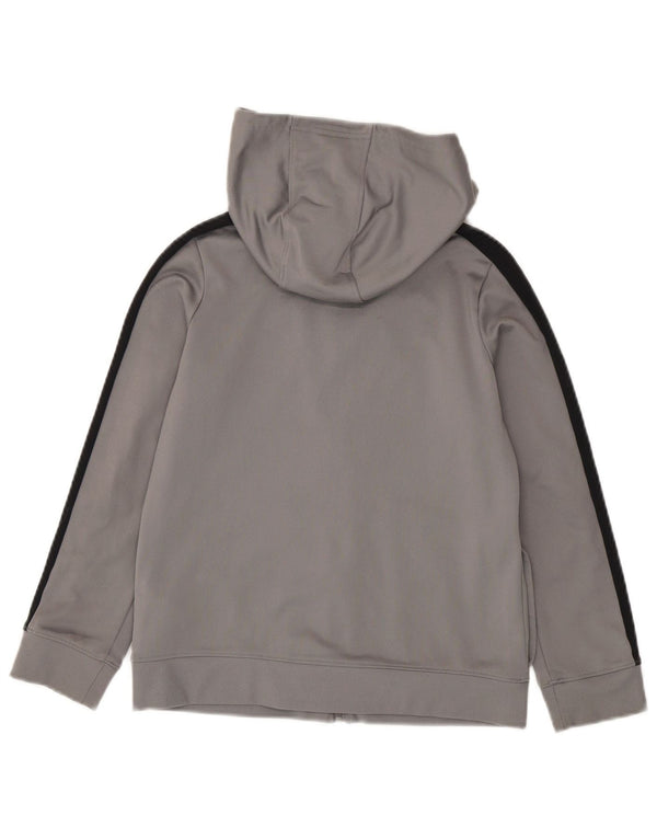 Under Armour Boys Hættetrøje med lynlås 9-10 år Medium Grey Colourblock