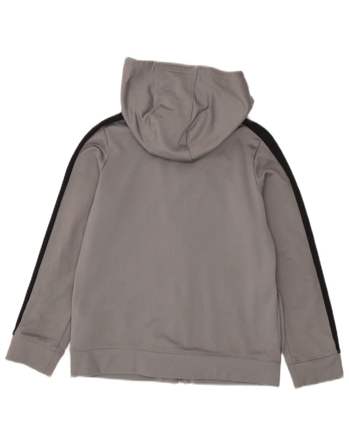 Under Armour Boys Hættetrøje med lynlås 9-10 år Medium Grey Colourblock