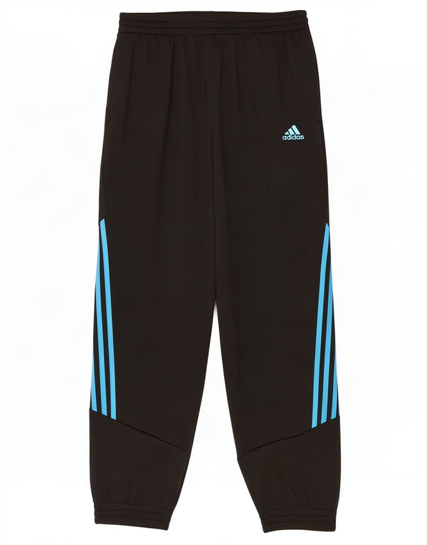 Adidas Mens Tracksuit Trousers Joggers UK 40/42 Medium Black Polyester