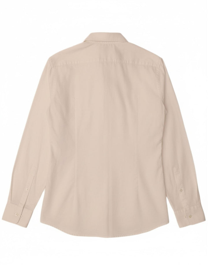 HUGO BOSS Herre Slim Fit Skjorte Str. 38 15 Medium White
