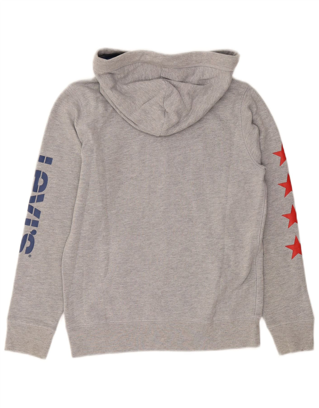 Levi's Boys Grafisk Hoodie Jumper 11-12 år Grå Flecked