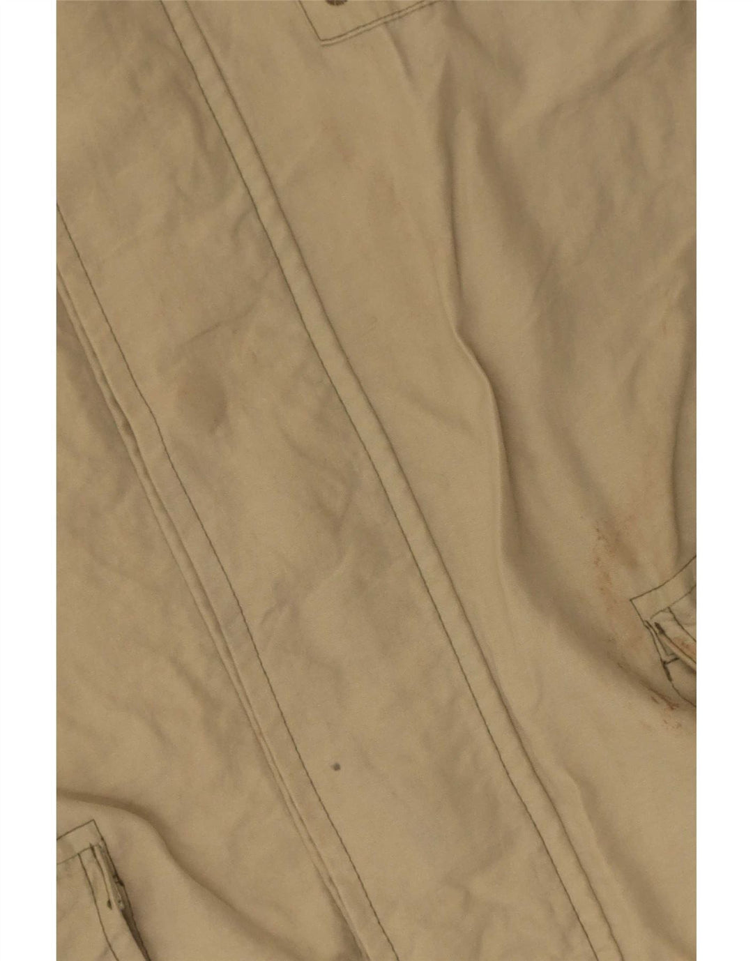 Gap Herre Hooded Utility Jacket UK 38 Medium Beige Polyester