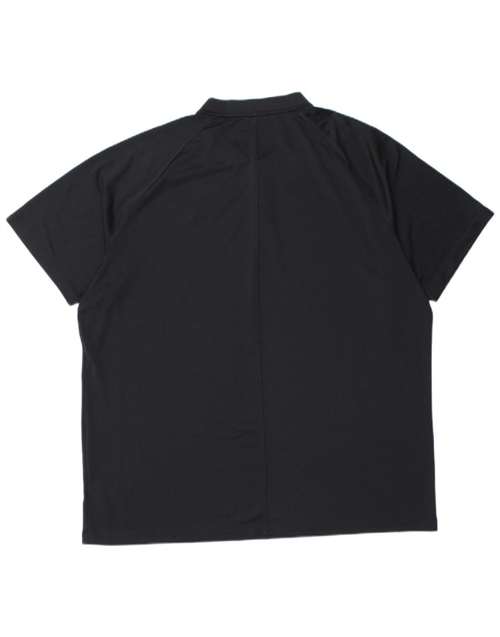 Nike herre Dri Fit T-shirt top 2XL sort polyester