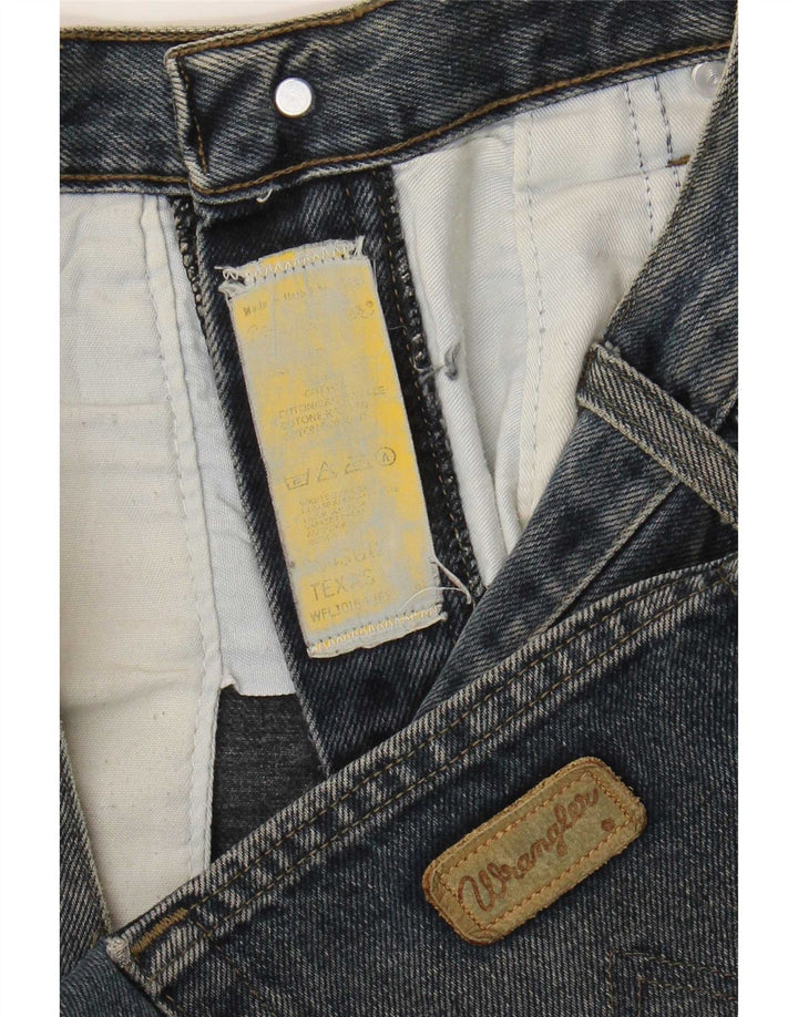 Wrangler Herre Texas Straight Jeans W32 L31 Blå Bomuld