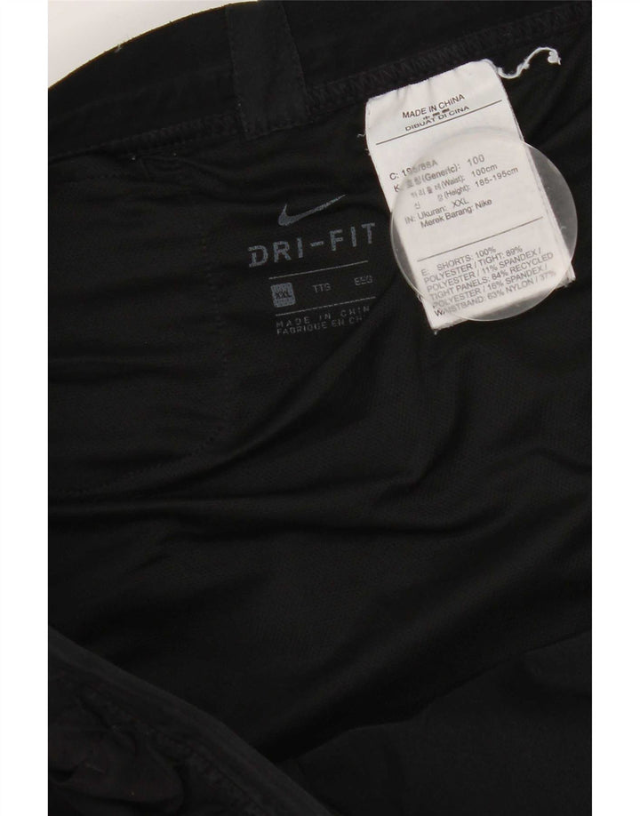 Nike herre Dri Fit sportsshorts 2XL sort polyester