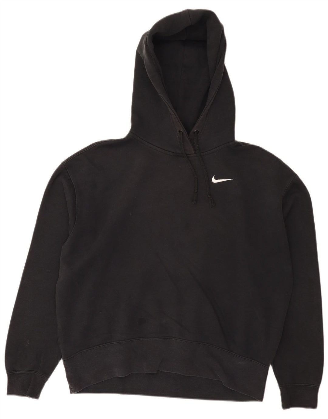 Nike hættetrøje til kvinder, lille sort bomuld
