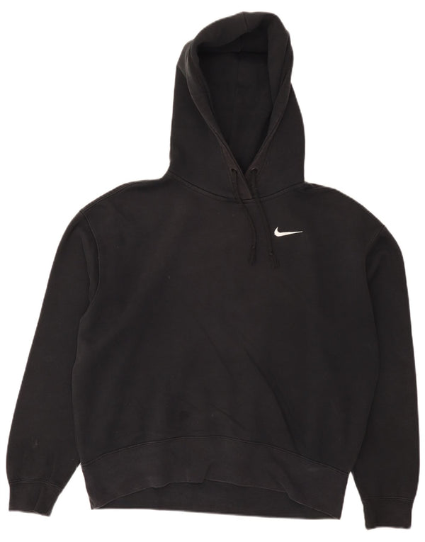 Nike hættetrøje til kvinder, lille sort bomuld