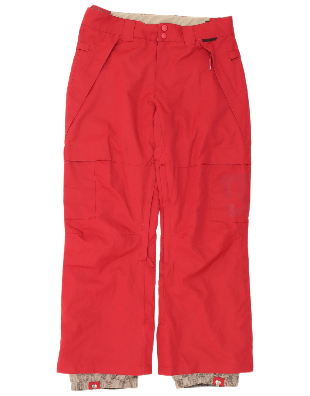 DC Skibukser til mænd Medium rød polyester