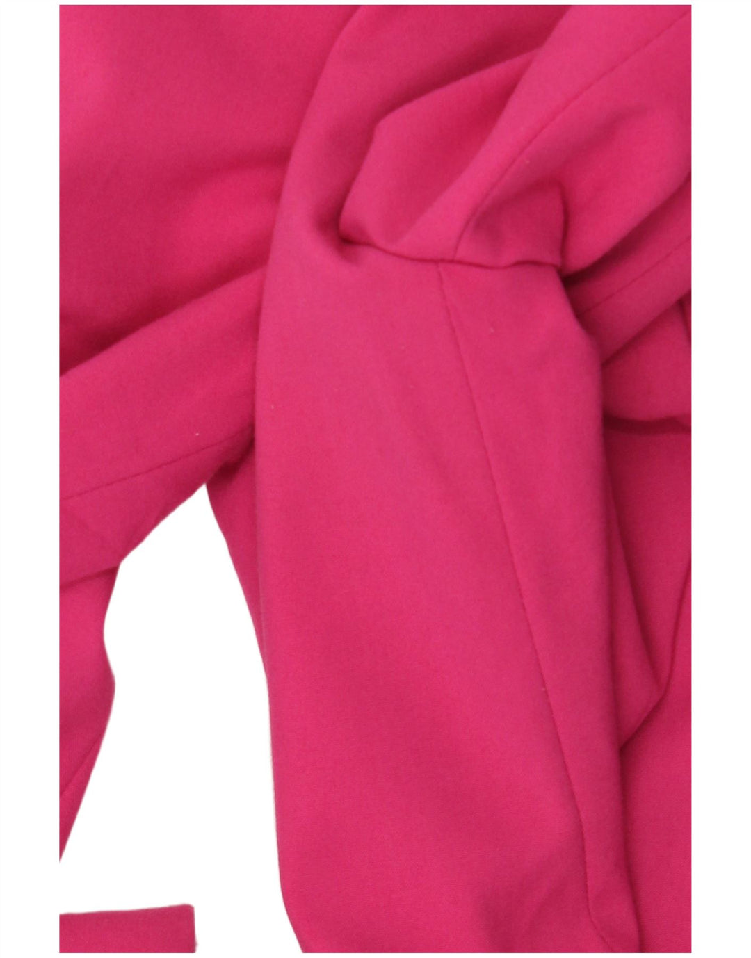 Zara Dame 1 Knap Blazer Jacket UK 10 Small Pink Polyester