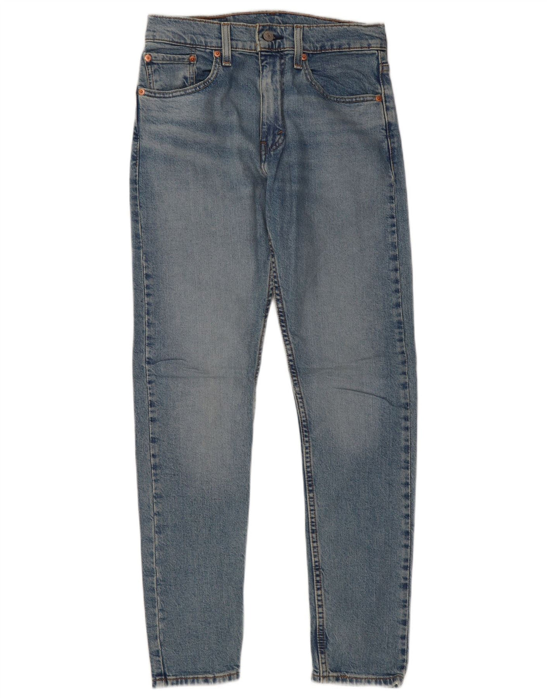 LEVI'S Herre 512 Slim Tapered Jeans W28 L30 Blå Bomuld