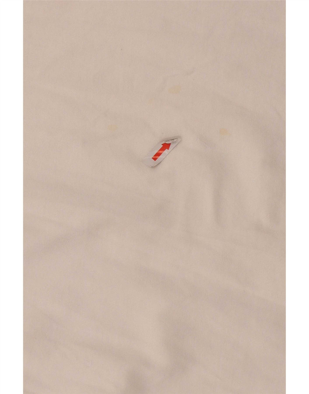 Ellesse Dame Grafisk Top Langærmet UK 10 Small White Bomuld
