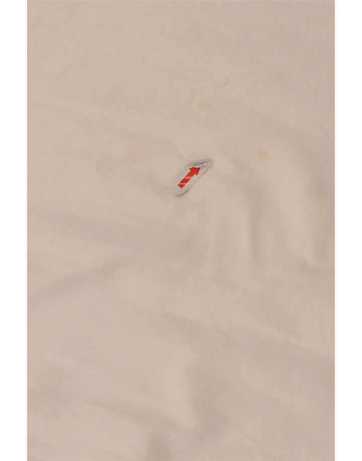 Ellesse Dame Grafisk Top Langærmet UK 10 Small White Bomuld