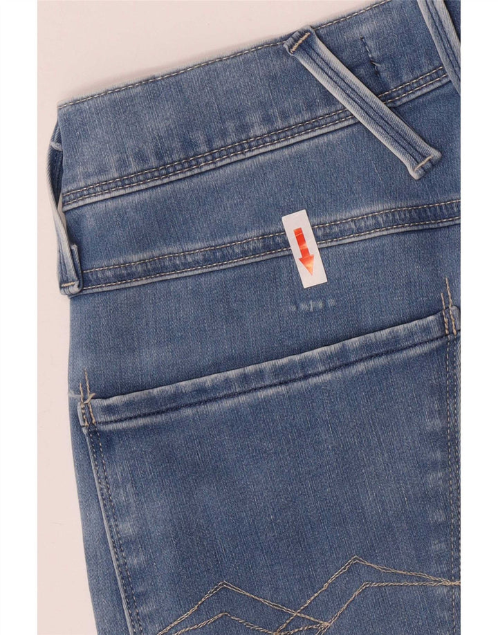 Replay Dame Slim Jeans W29 L32 Blå Bomuld