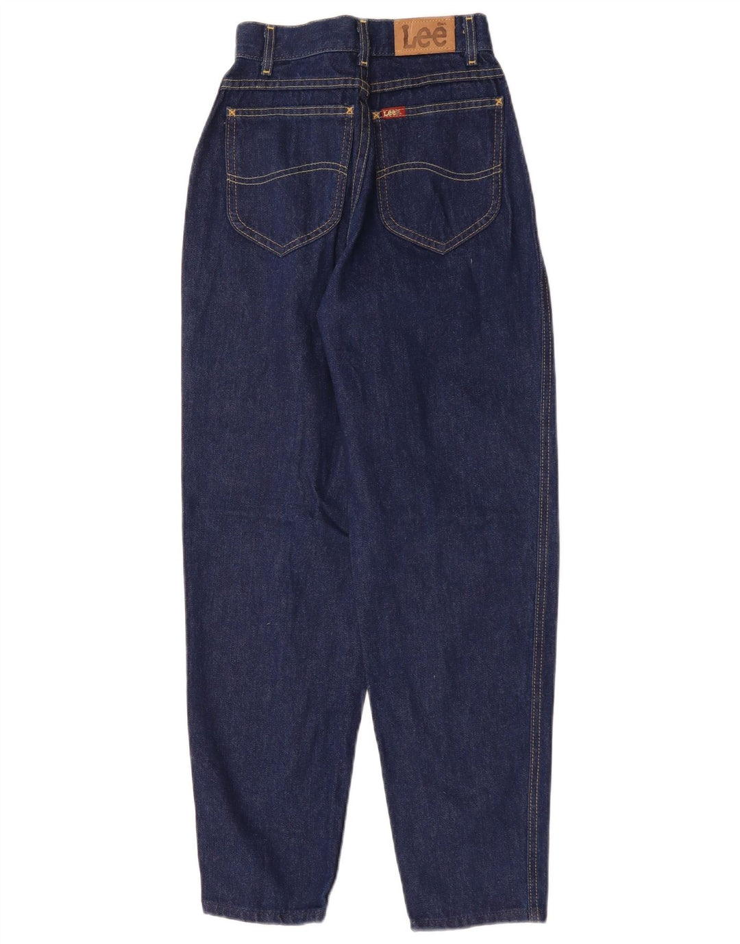 LEE Kvinder Højtaljede tilspidsede Jeans W22 L27 Marineblå