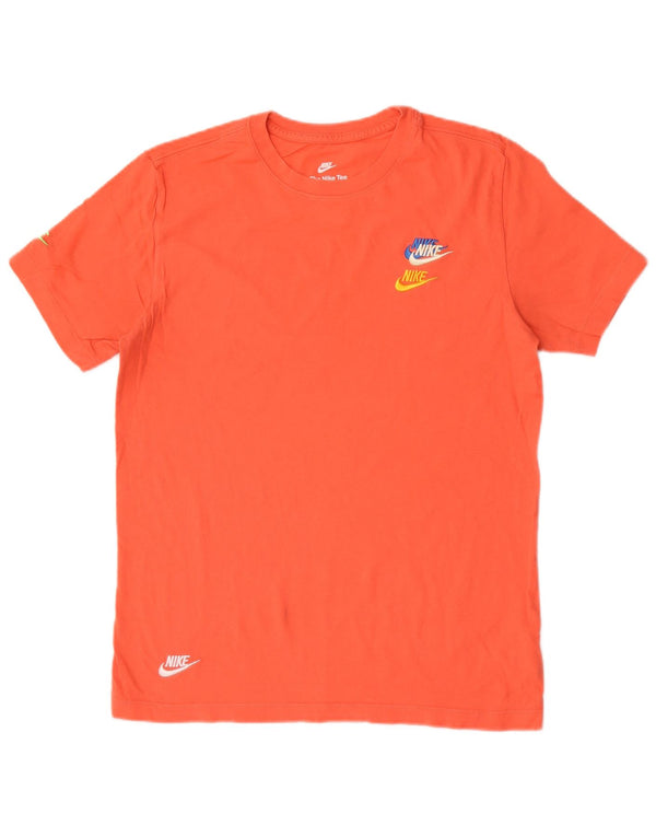 Nike Herre grafisk T-shirt Top Lille Pink Bomuld Sports