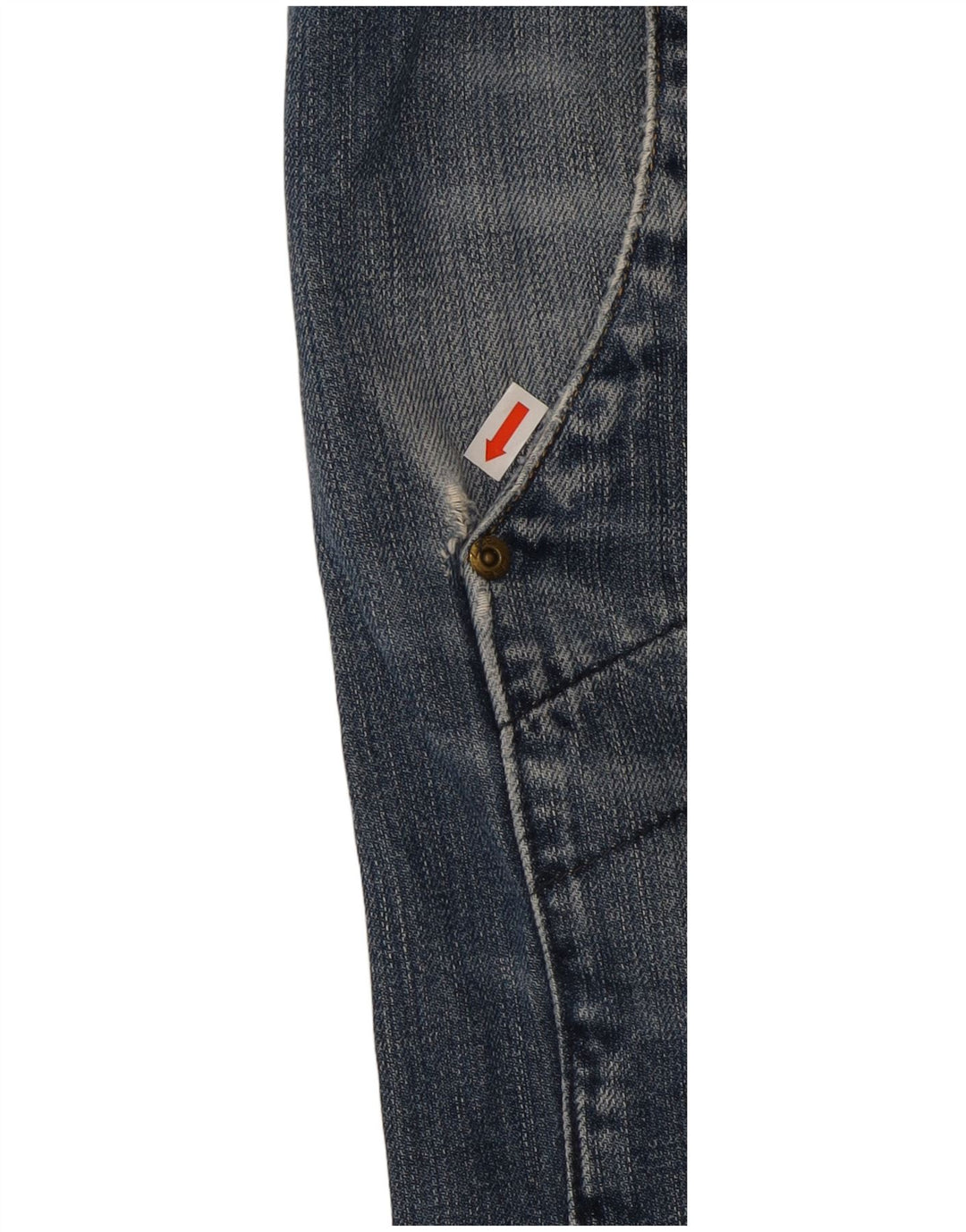 LEE Whizit denimshorts til mænd W32 mellemblå bomuld