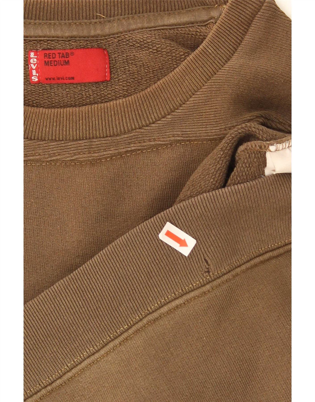 Levi's Herre grafisk Regular Fit Sweatshirt Jumper Medium Brun Bomuld
