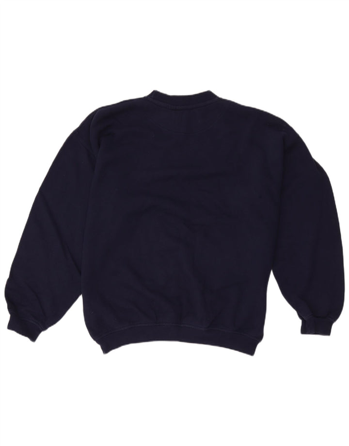 Lotto Herre Sweatshirt Jumper Medium Marineblå Bomuld