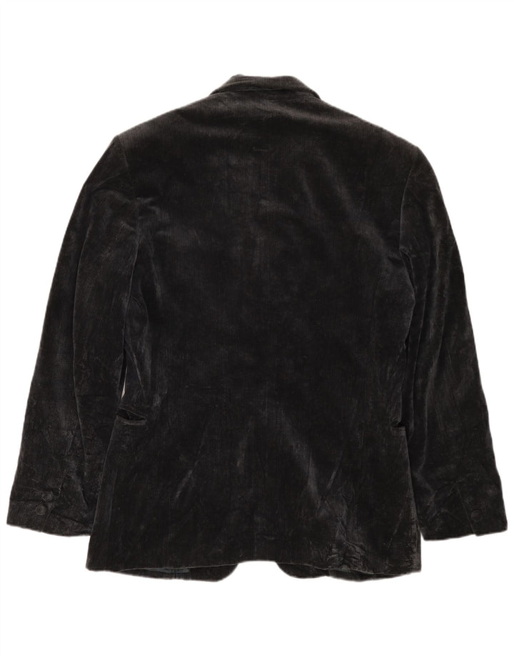 CALUGI E GIANNELLI Herre Velvet Blazer Jacket IT 52 XL Navy Blue