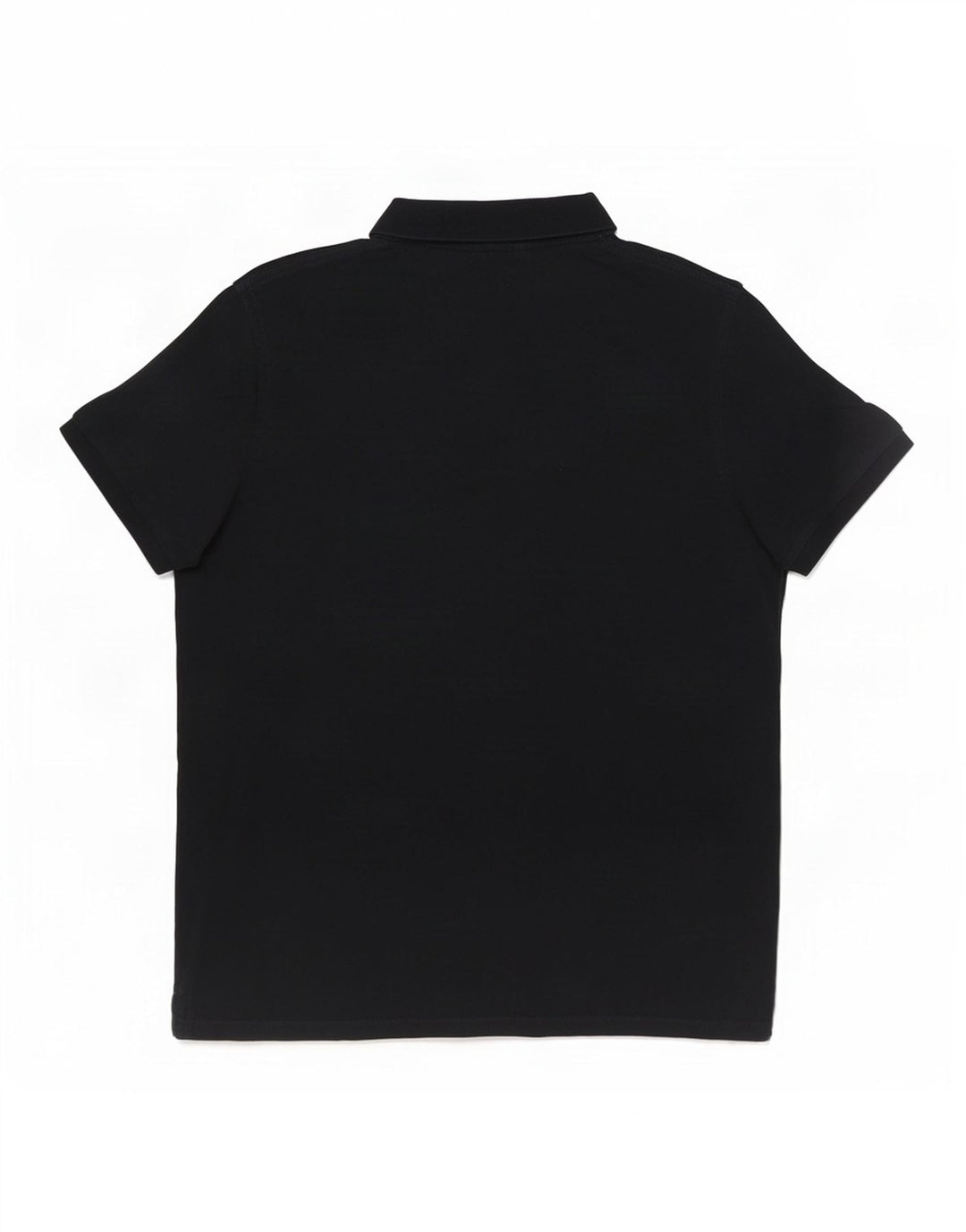 Gant grafisk poloshirt til mænd, stor sort bomuld