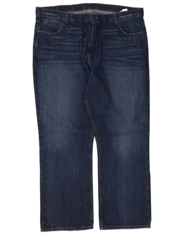 Tommy Hilfiger Herre Straight Jeans W44 L32 Blå Bomuld