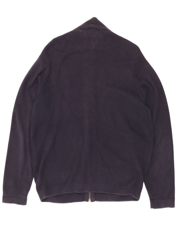 Tommy Hilfiger Herre Cardigan Sweater Stor Marineblå Bomuld