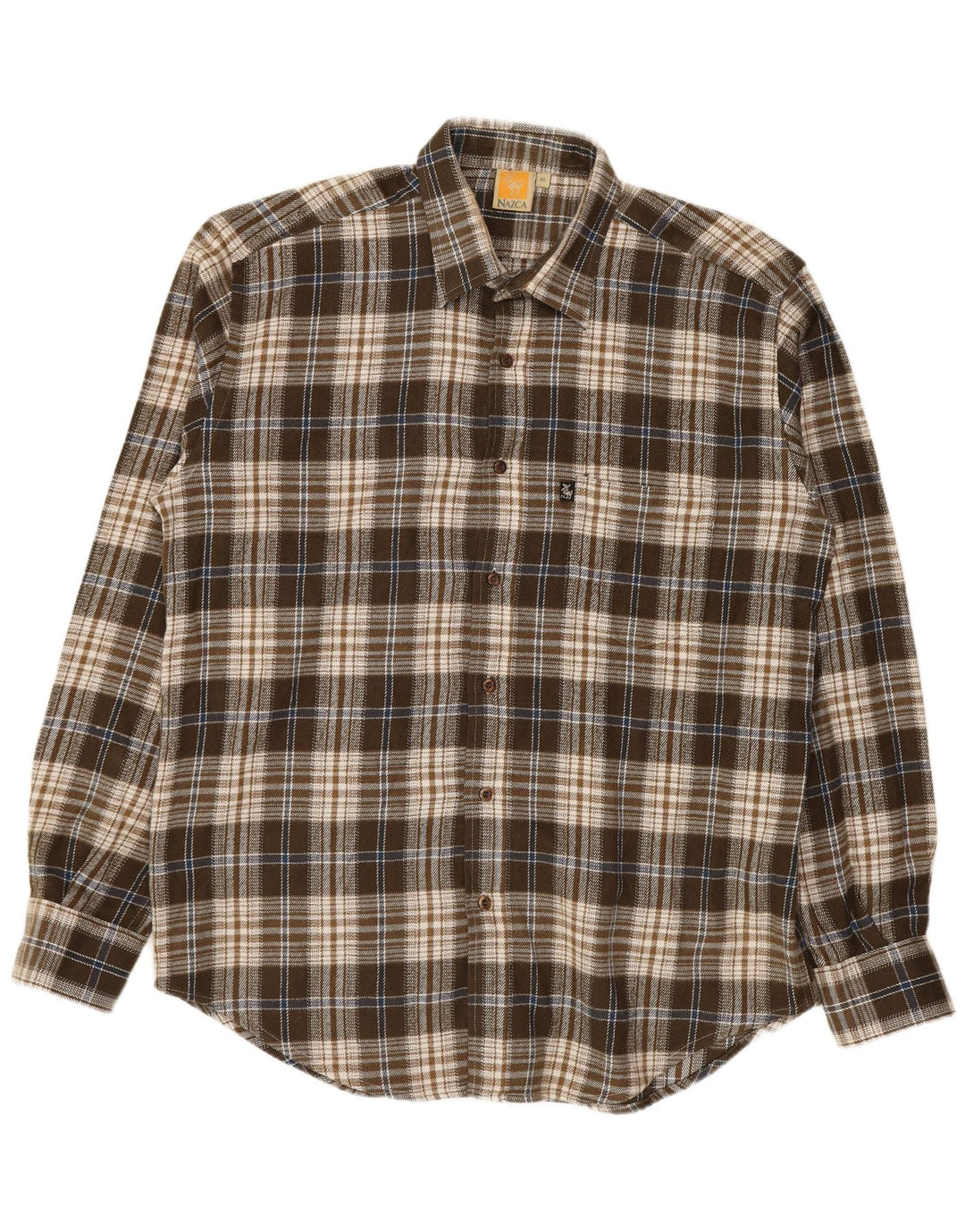 Nazca herre overshirt XL brun ternet akryl