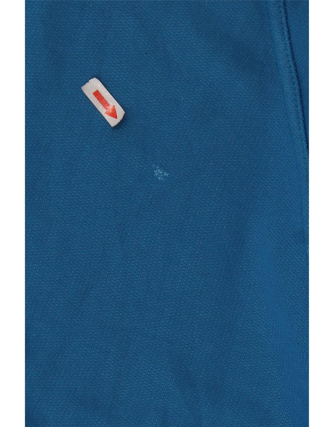 Vintage Herre Grafisk Sweatshirt Jumper Medium Blå Bomuld Retro
