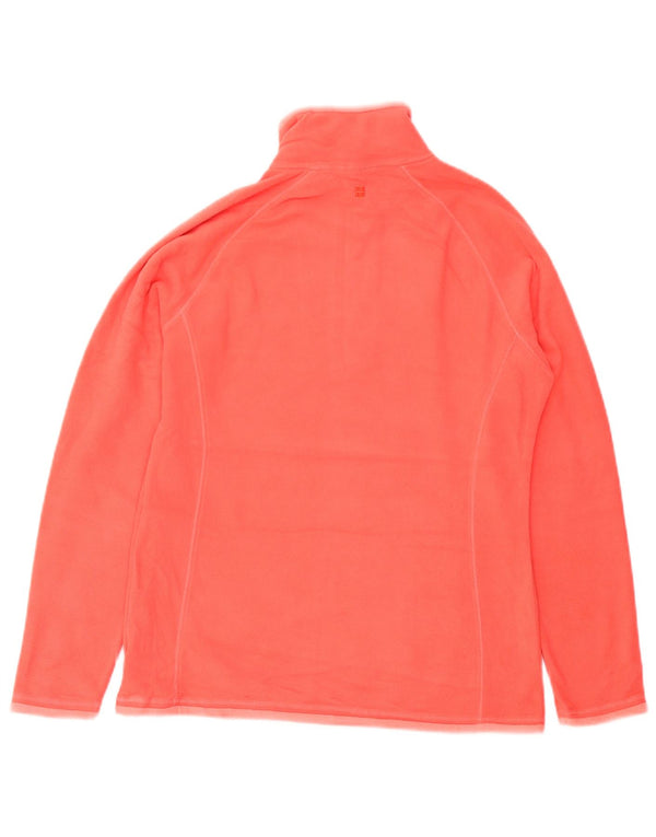 Mountain Warehouse Dame Fleece Jumper med lynlås DK 12 Medium Orange