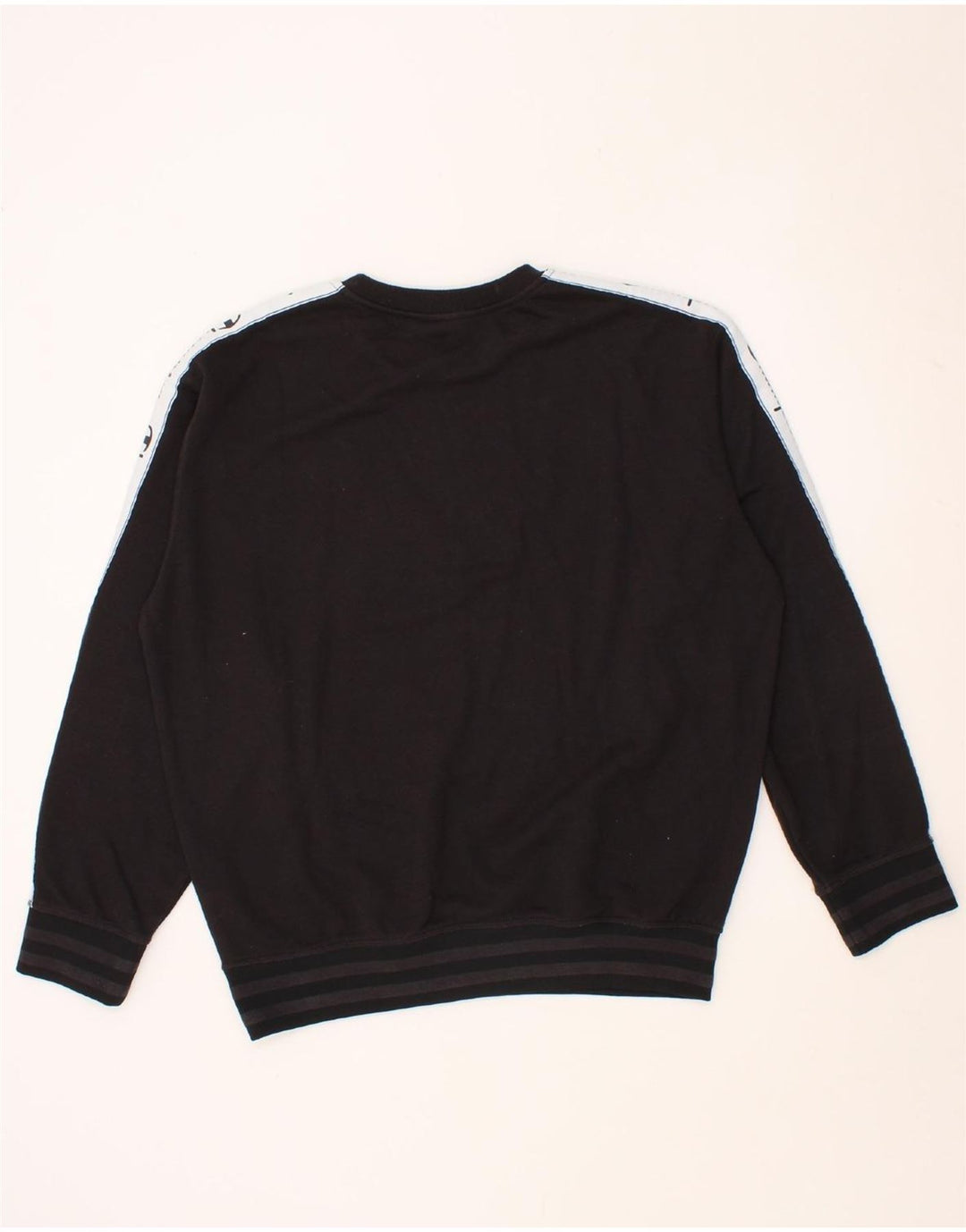 CHAMPION Mens Graphic Sweatshirt Jumper Medium Black Colourblock Cotton Vintage Champion and Second-Hand Champion from Messina Hembry 