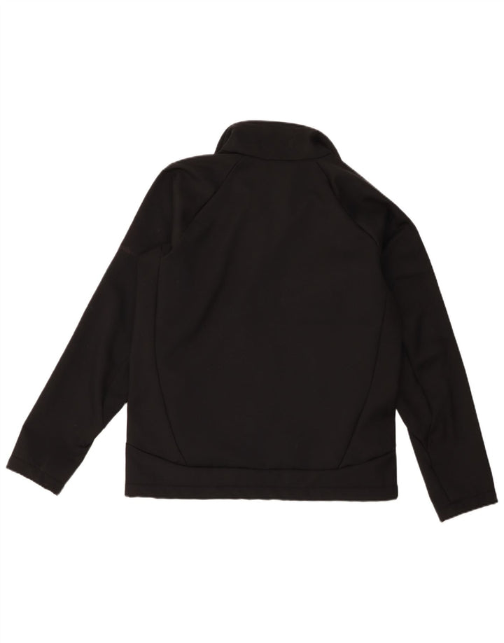 Columbia træningsdragt topjakke til kvinder UK 14 Medium Sort Polyester