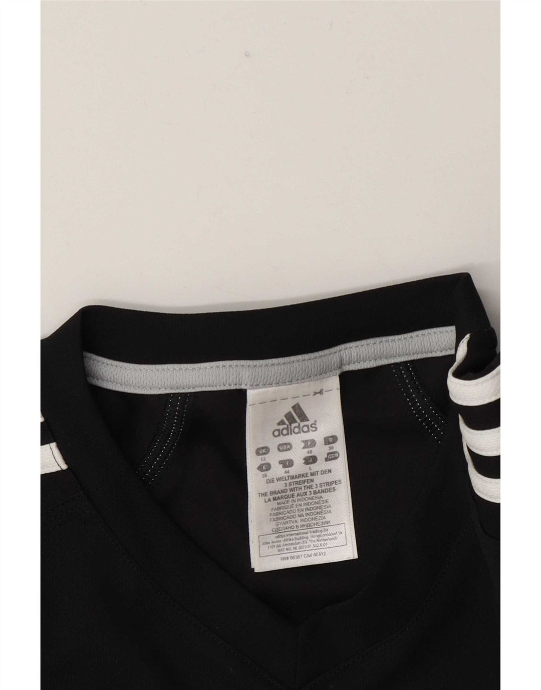 Adidas Womens Response Top Langærmet UK 12 Medium Sort Polyester