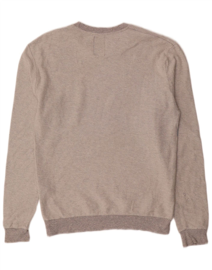 Zara Sweatshirt til mænd mellem grå stribet