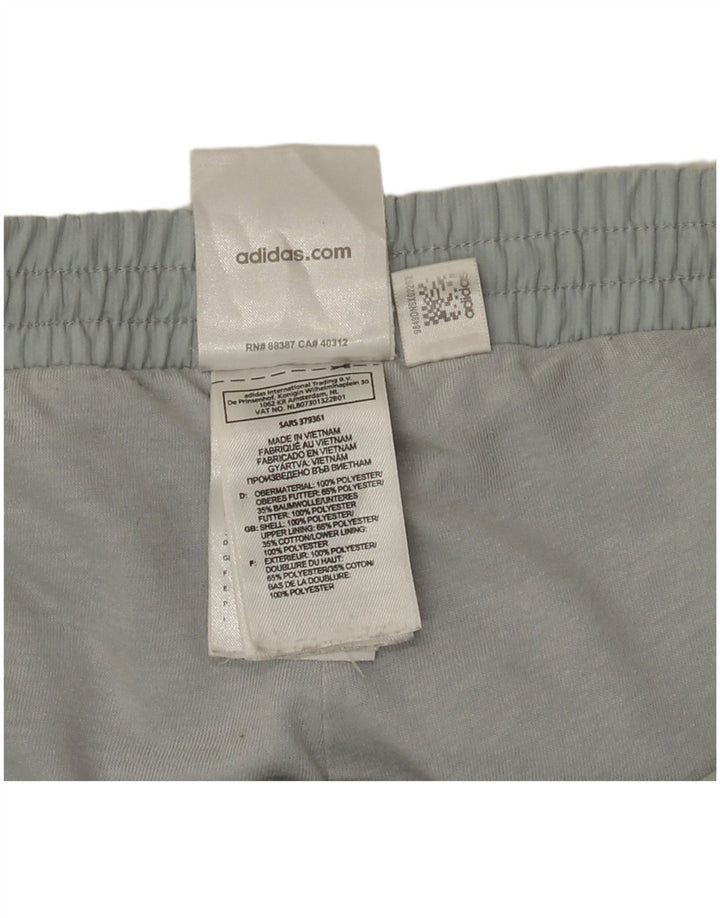 Adidas Herre grafisk træningsdragt Bukser Medium W32 L30 Grå Polyester