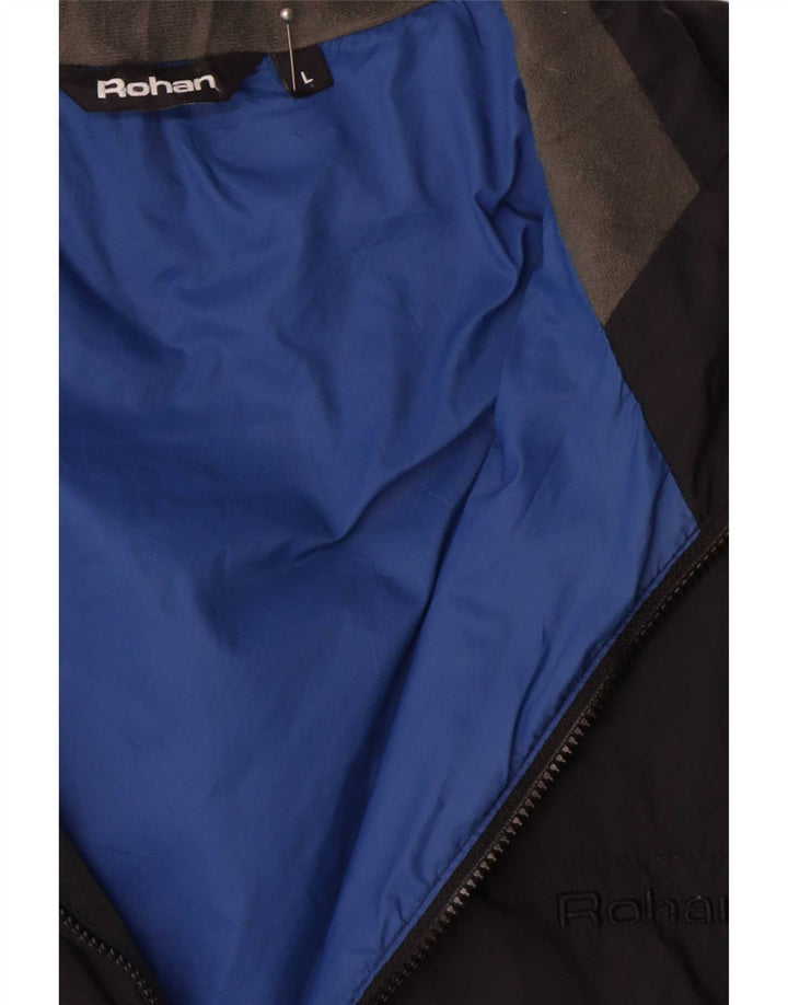 Rohan Herre polstret jakke UK 40 Large Navy Blue Polyamid