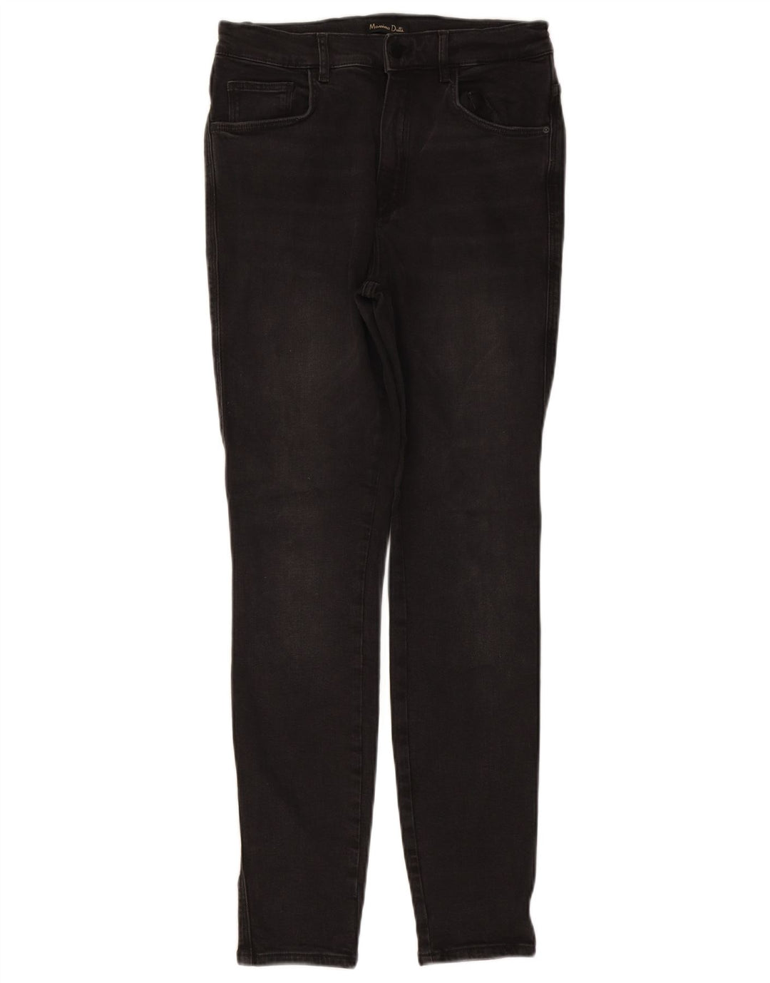 Massimo Dutti Dame Skinny Jeans EU 40 Medium W27 L29 Sort Bomuld